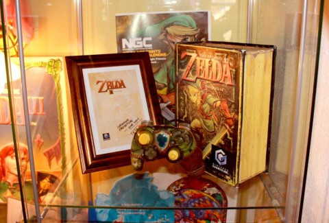 Zelda Gamecube håndkontroll. Det finnes kun en av denne i verden, og denne er altså i Norge!