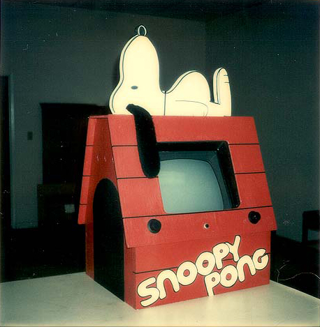 Snoopy Pong, en tidlig utgave av Puppy Pong. 