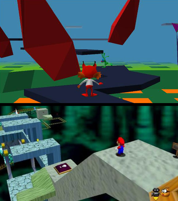 Bubsy og Mario, to spillserier som fikk en ekstra dimensjon. Med svært ulike resultater. Rekk opp en hånd om dere vet hvilket som klarte seg?