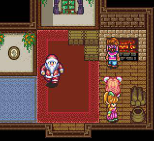 Secret of Mana er et av svært få spill som har inkludert selveste julenissen!