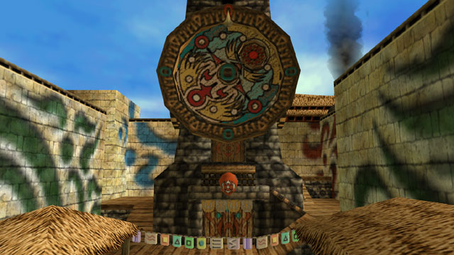 Spillets tidsfrist, her representert ved klokketårnet i Clock Town, er for mange symbolet på stresset spillet forårsaker. Jeg tilrettela spillerutinene etter tidsfristen, noe som fungerte veldig godt.