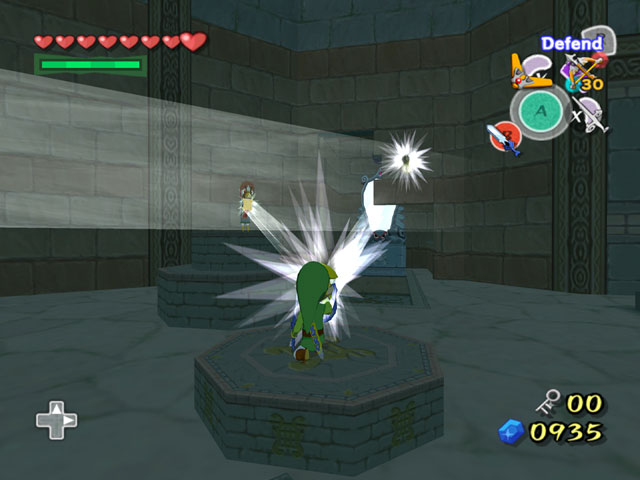 Jordtempelet byr på noen av spillets mest kreative puzzles. Synd ingen av de andre templene er i nærheten av samme nivå som dette.
