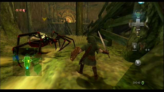 For første gang er Link høyrehendt... det vil si, bare  på Wii. Den versjonen er tross alt speilvendt.